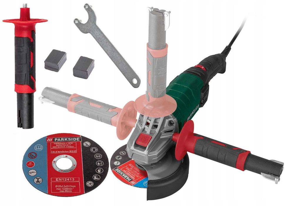 Polizor unghiular PWS F6, Parkside, 1200W, NOU! SIGILAT!