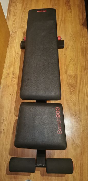 Bancheta de fitness Bench 900, cu sapte grade de  inclinare si rezistenta 250 kg, aproape noua (foarte putin utilizata)