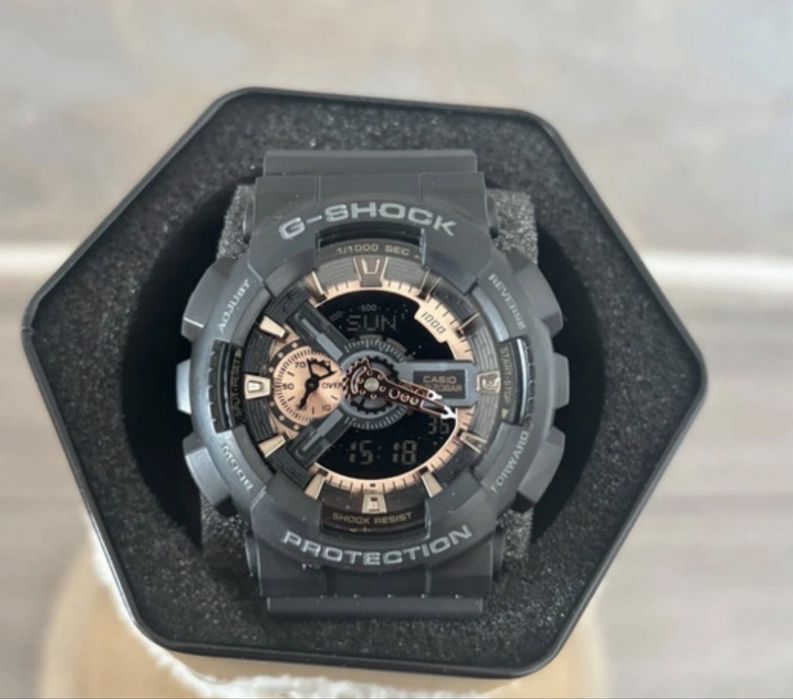 Ceas Casio G Shock GA 110 negru/alb negru/rose-gold negru/rosu/gri