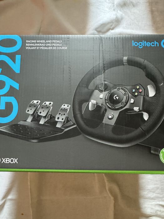Logitech G920 Driving Force – Чисто нов, запечатан