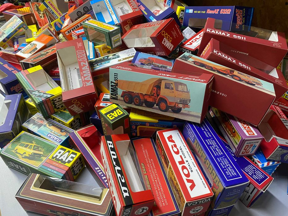 МОДЕЛИ 1:43, Коробки РЕПРИНТ