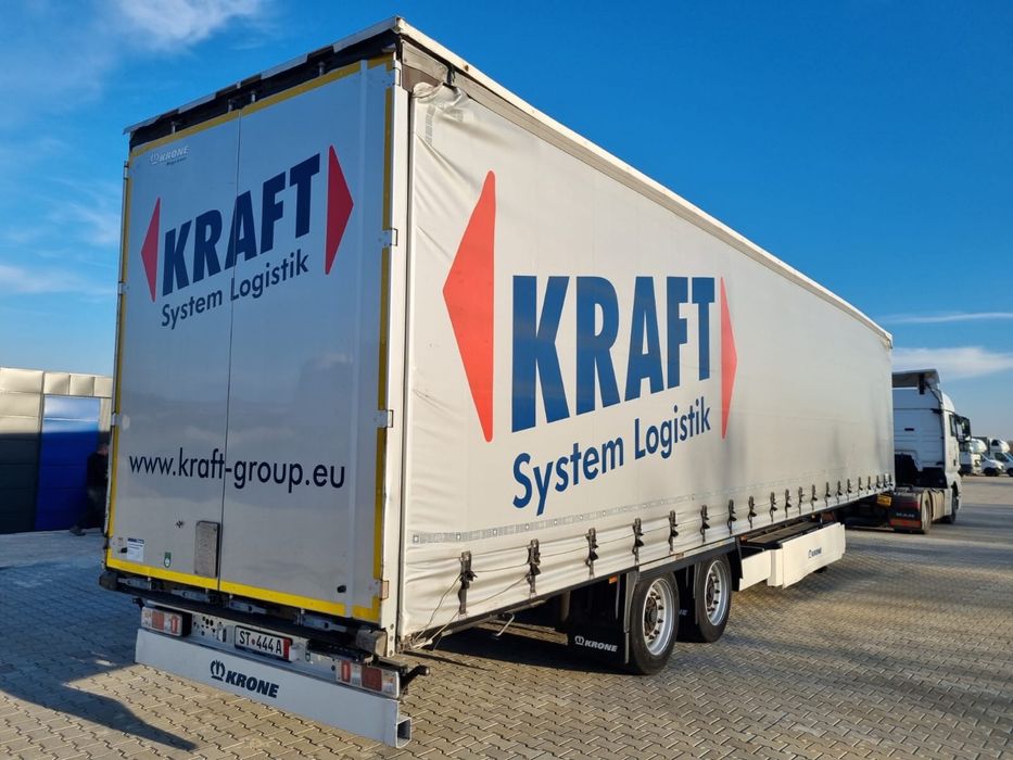 Vand semiremorca Krone mega cu 2 axe