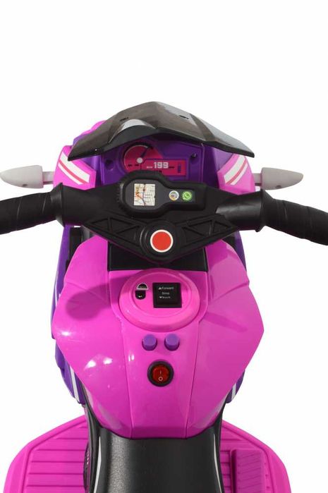 Motocicleta electrica copii Nichiduta Champ Pink 6V 35W cu sunete