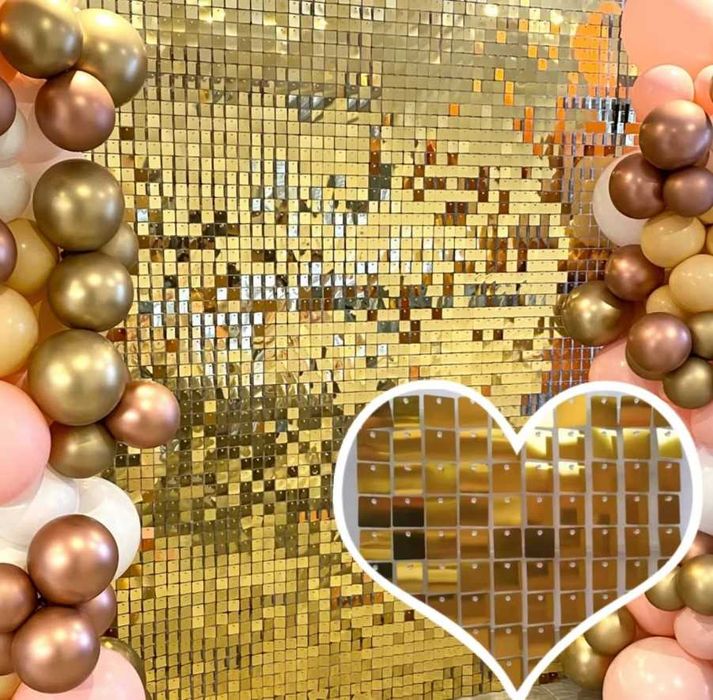 Декоративна стена от ПАЙЕТИ