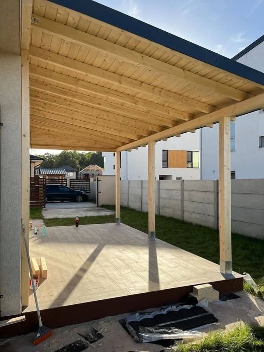 Foisoare terase pergoale din lemn