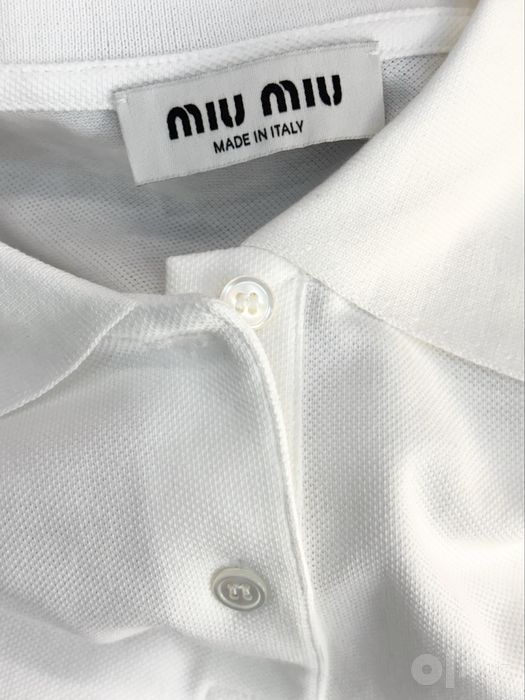 Miu Miu White Polo