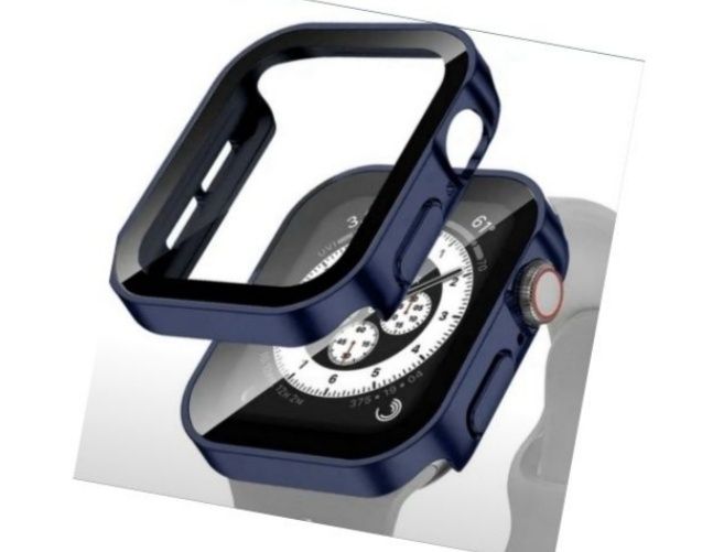 Корпус и ремешок кожа и металл для Iwatch apple watch 42,44,45,46mm