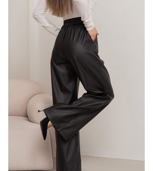 Продам кожанный брюки.(Палаццо)