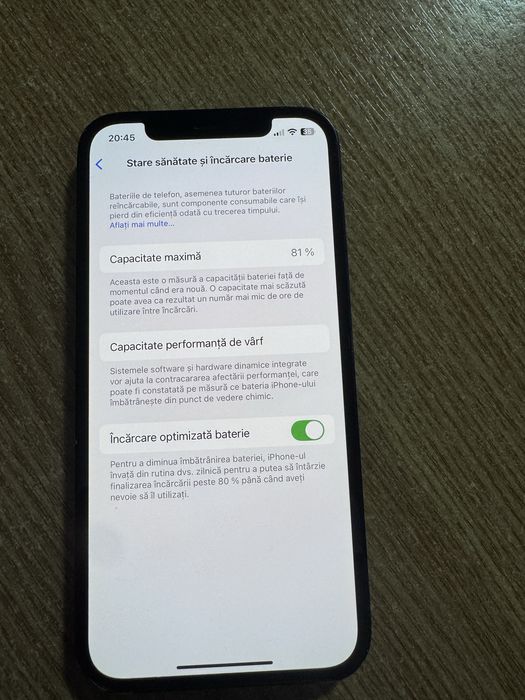 Vand iphone 12 folosit