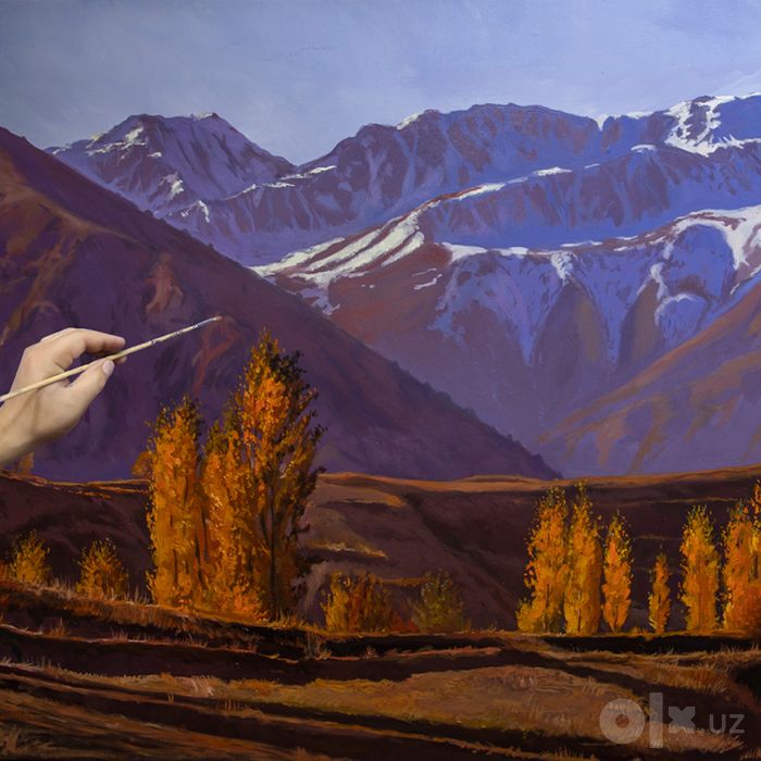 Rassom bahrom art painter nik orqali hamma platformada borman