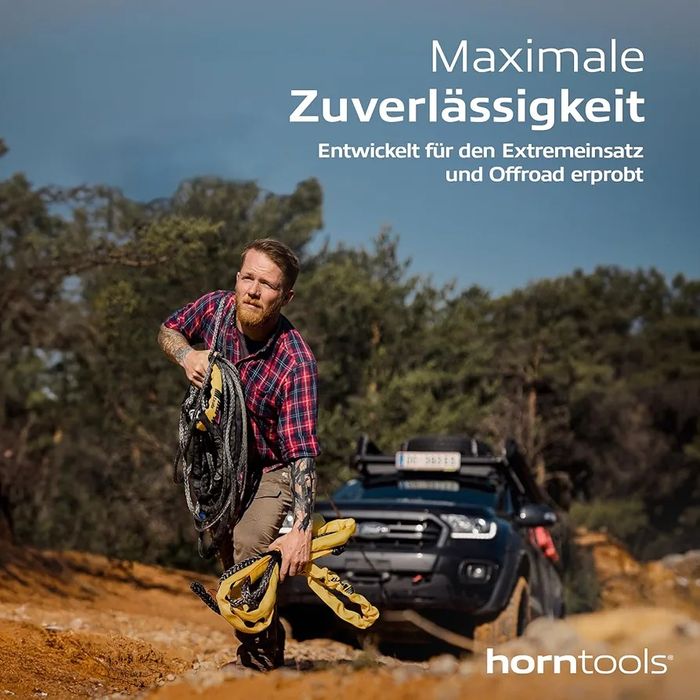 Електрическа лебедка horntools Beta 12V, 900 кг, дистанционно, стомане