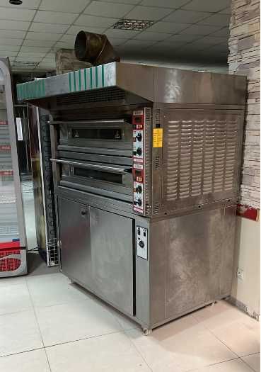 Cuptor de pizza cu 2 camere de coacere si Dospitor / HORECA SH