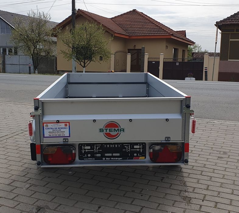 Remorca Stema Basic 750kg cu sistem de fănare
