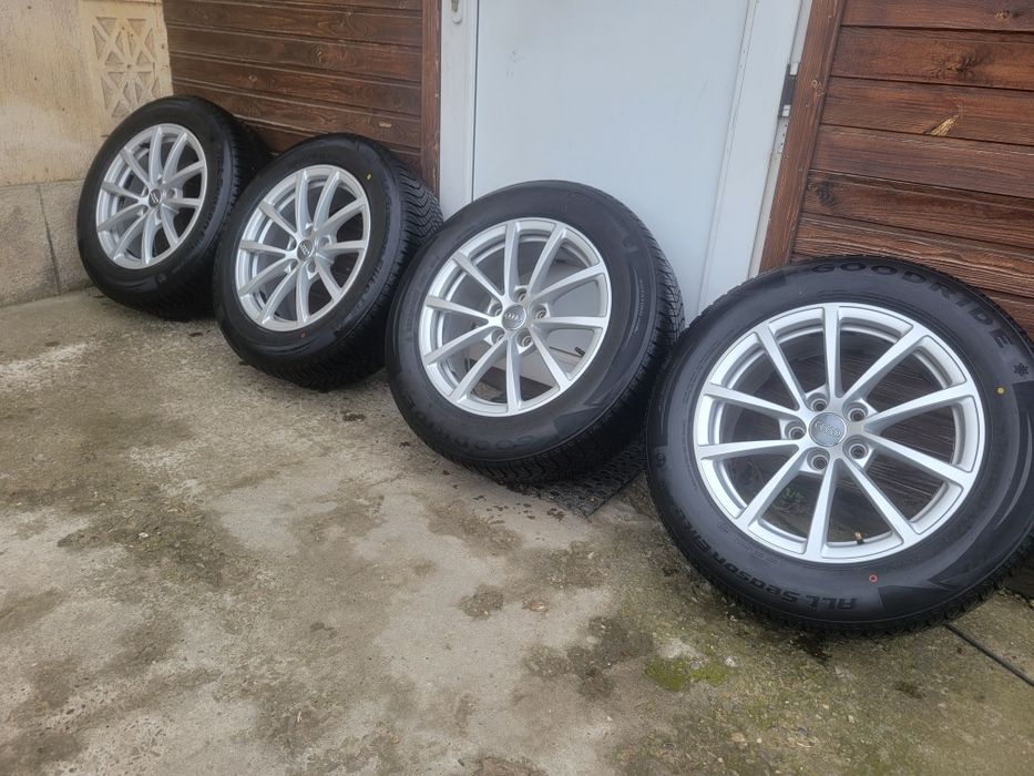 Vand roti OE Audi A6 C8-C7 + anvelope AllSeason noi 225