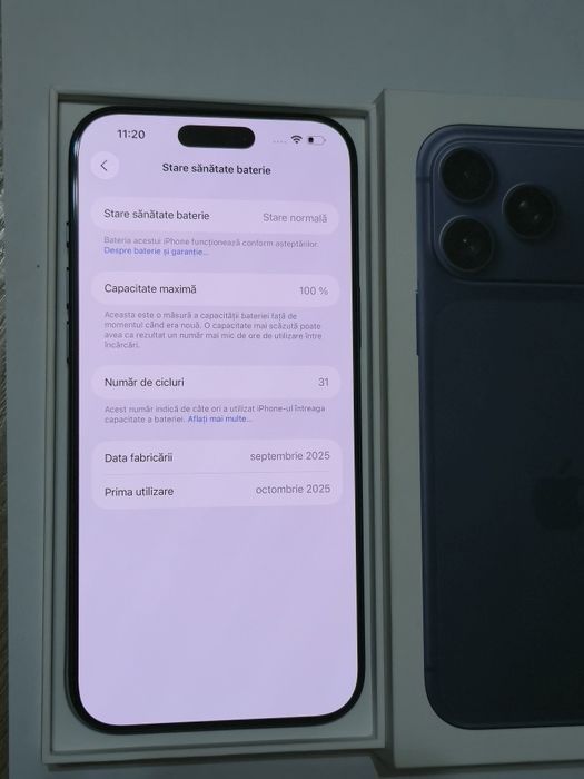 Vand/schimb iPhone 17 Pro Max 1TB