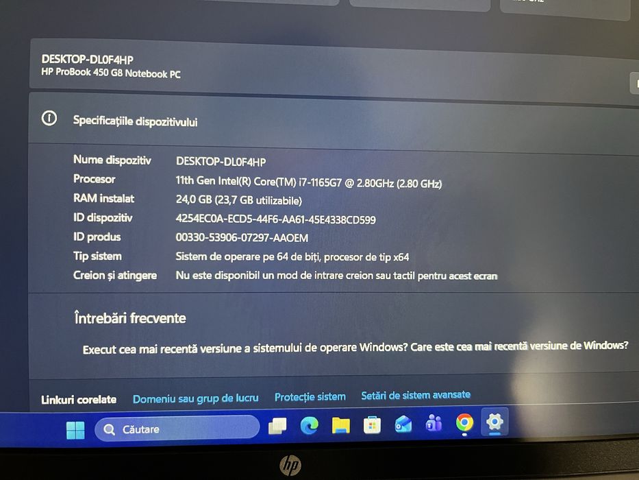 Laptop HP ProBook 450G8 15.6 inch