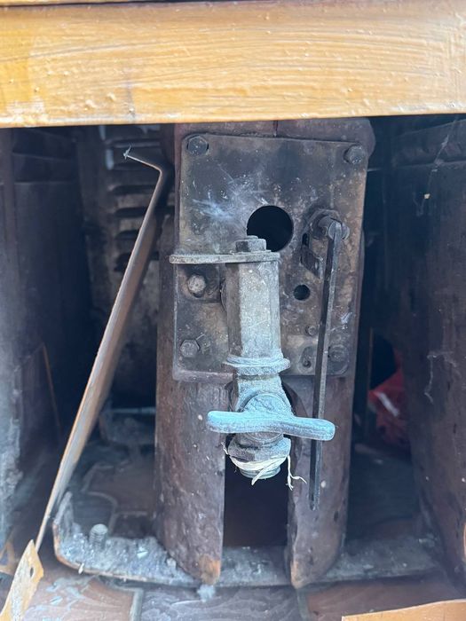 Чугунная печь...