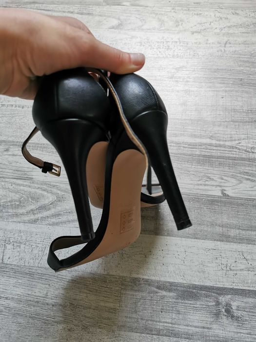 Sandale din piele cu toc Aldo, marimea 39