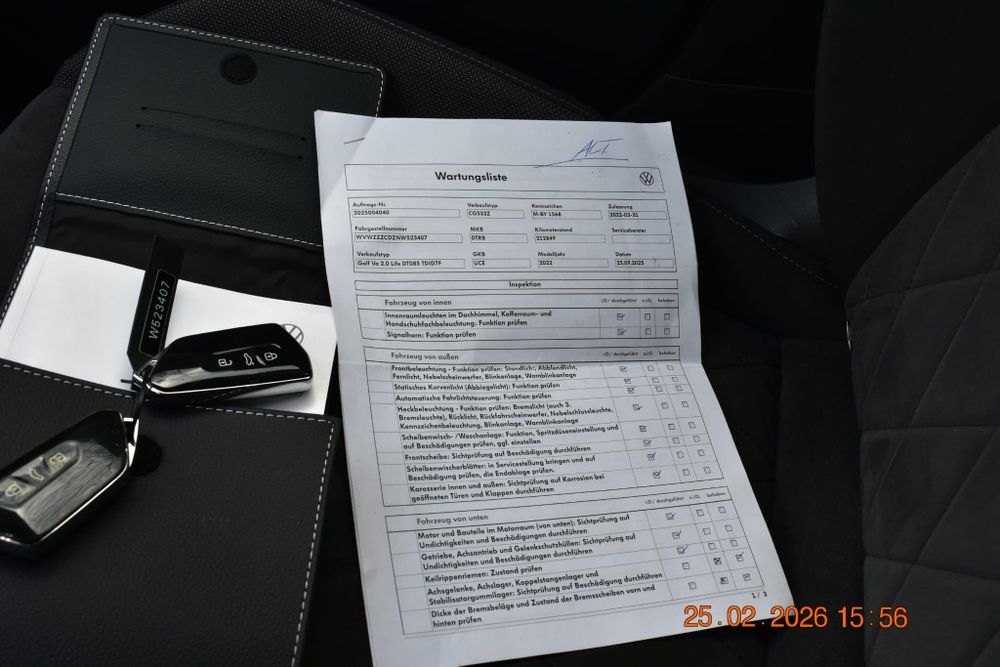 Volkswagen Golf 8,2.0 DSG,MATIX IQ LED, Masaj Memory Alcantara  Automa