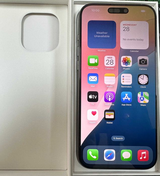 16 Pro Max 256/Sim+esim/Natural/batare:100%