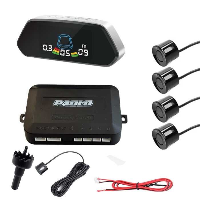 Парктроник 086 Система с 4 сензора + LED дисплей звукова сигнализация