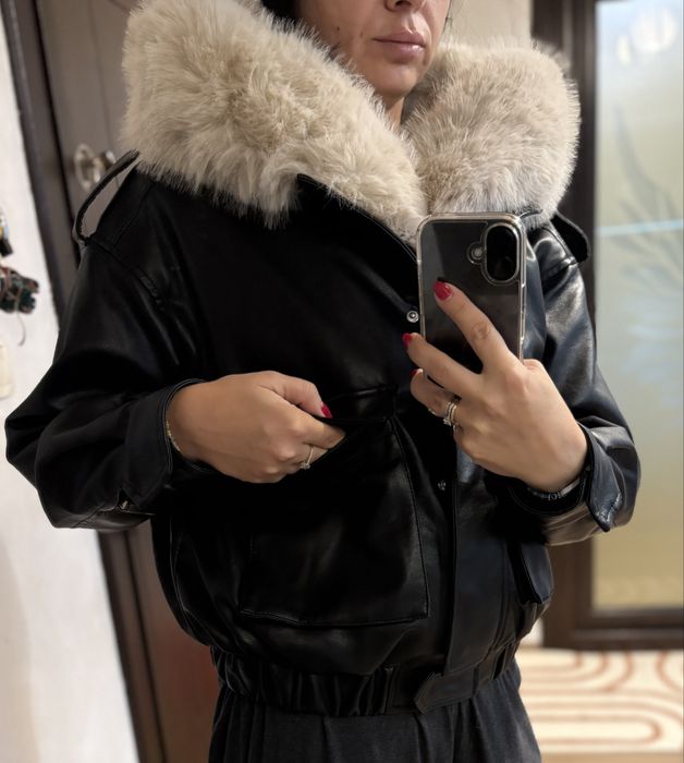 Зимно кожено яке