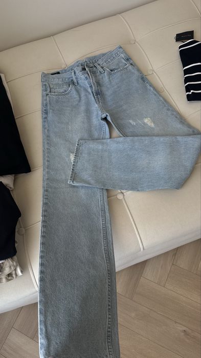 джинсы Lee голубые