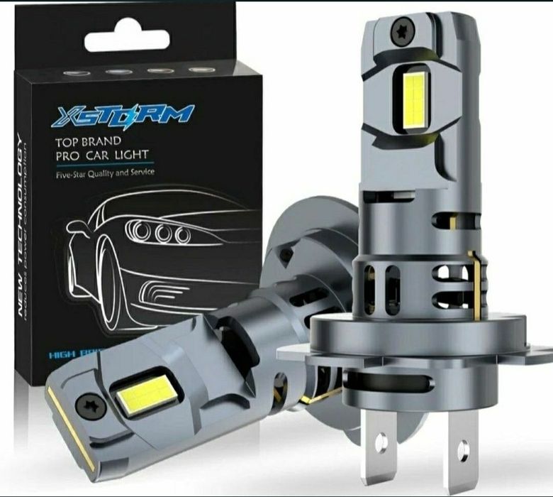 Set becuri auto H7 LED Canbus , Fara erori , lumina alba 6500k