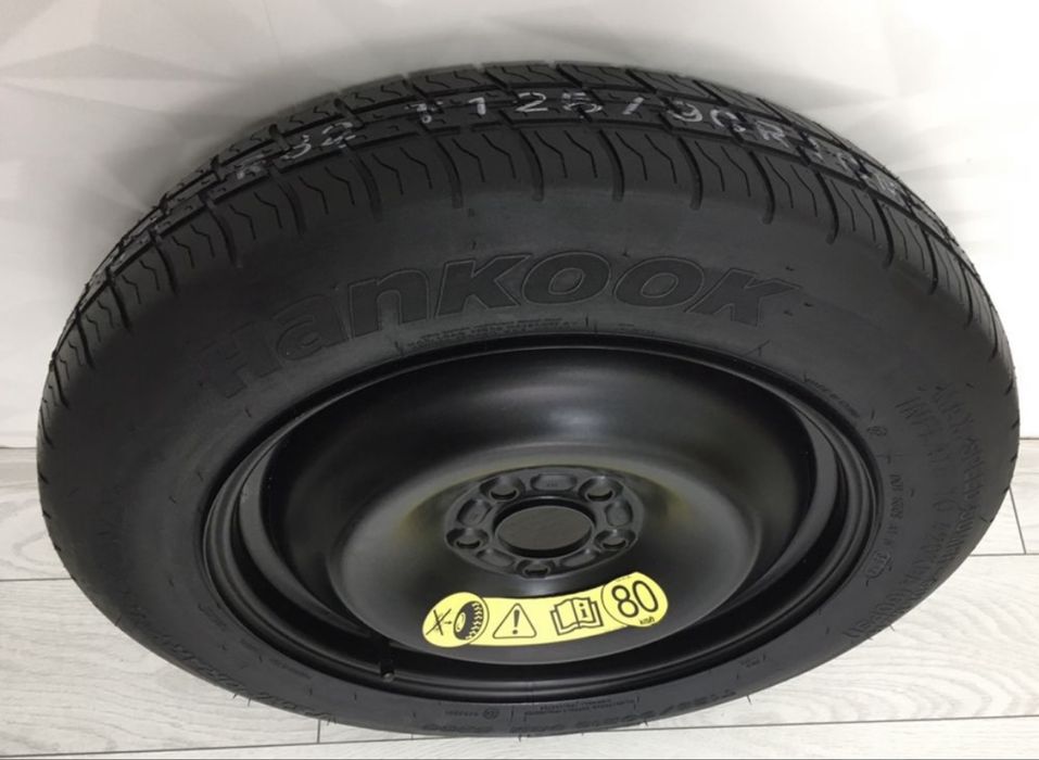Kit Roata Rezerva Slim Ford 5x108 R16 Cric, Cheie Roti