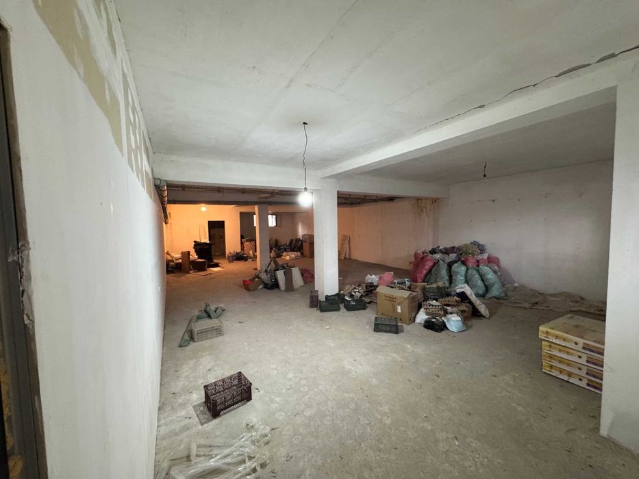 Подвал 230 м² под новостройкой, 2 зала, санузел, Алмазар