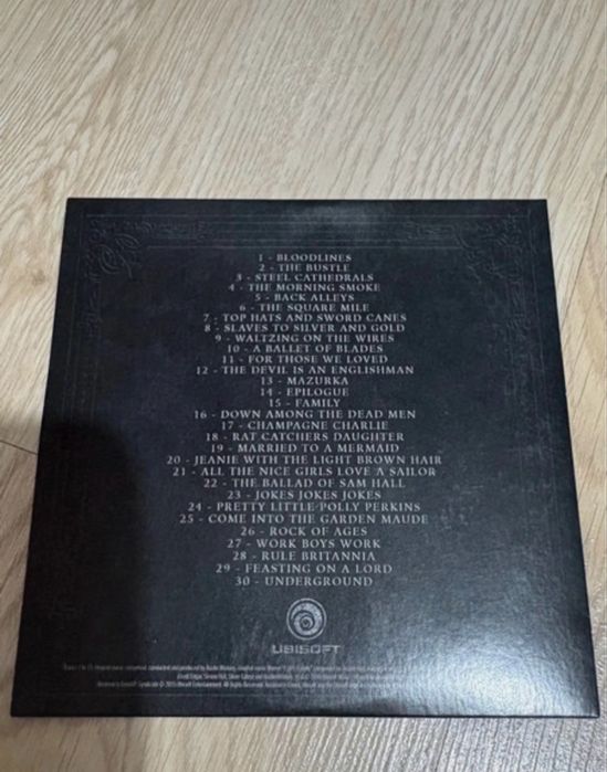 Cd soundtrack Assassin’s Creed Syndicate