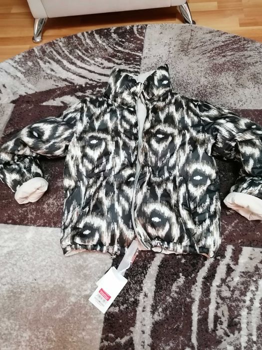 Geacă animal print două fețe