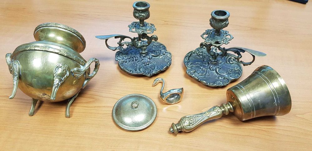 Obiecte decor din alama