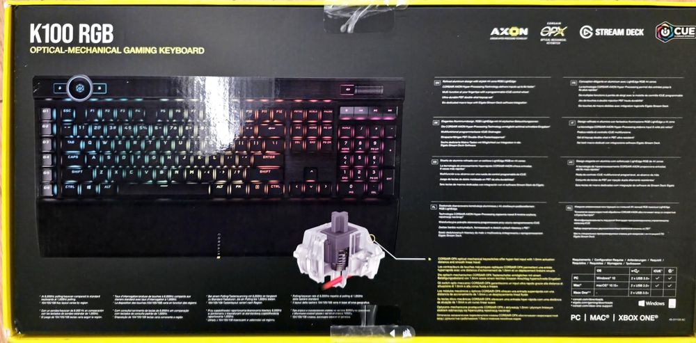 Tastatura K100 RGB