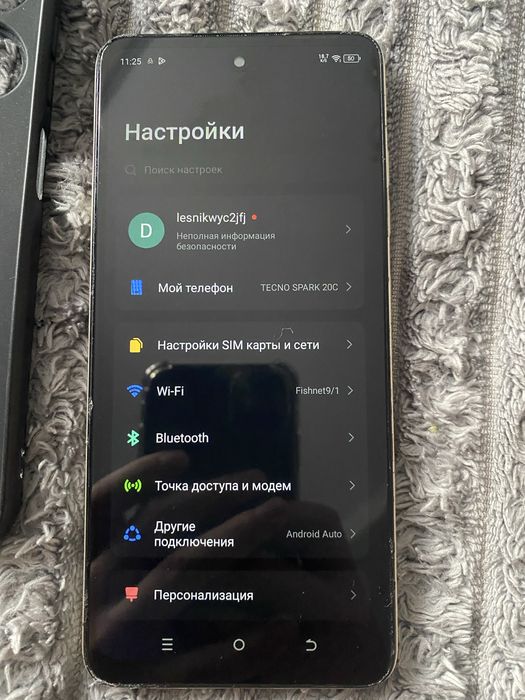 Продаю техно спарк 20с 128гб акб 5000мачч