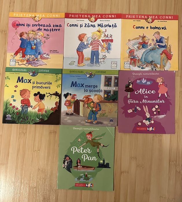 Carti Conni, Max si lectura copii mici