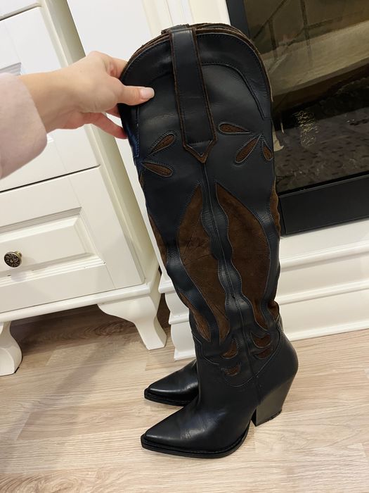 Cizme piele Zara nr. 37