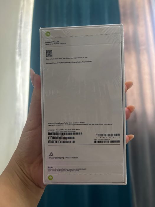 Iphone 17Pro Max Китай новый