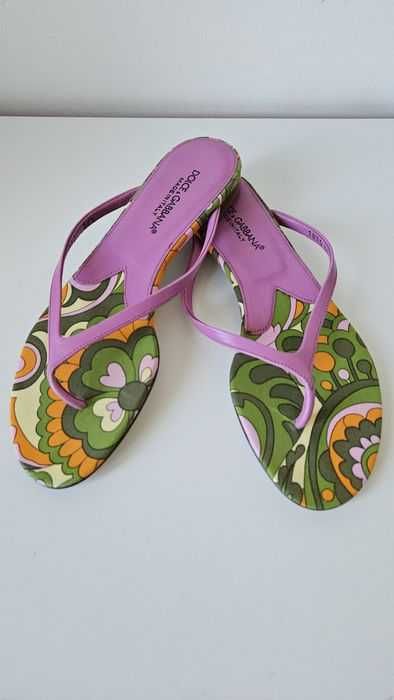 Dolce&Gabbana Original Size 37 Страхотни кожени чехли