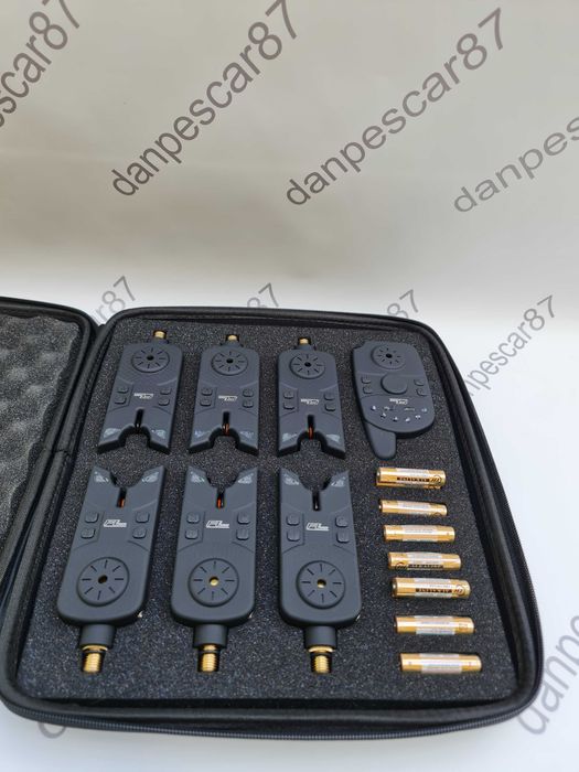 Set 6 Avertizori cu Statie FL si penar de transport model JY-12