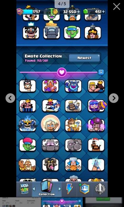 продажа акаунта Clash Royale