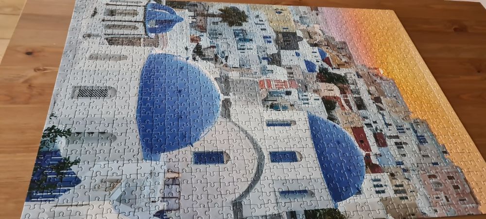 Пъзел Clementoni Санторини 1000 части