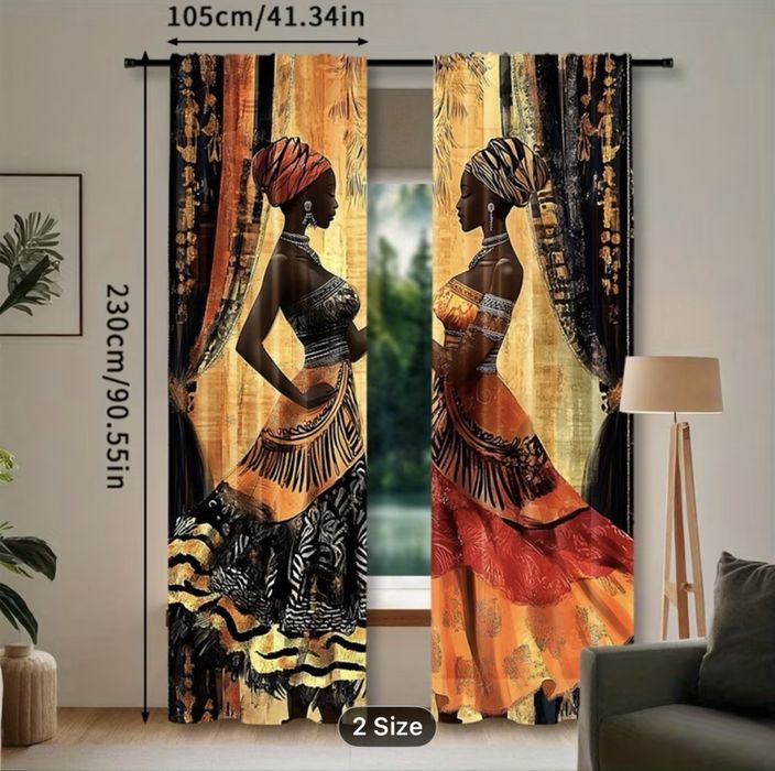 Занавески. Африка