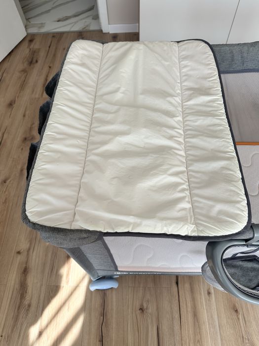 Kinderkraft бебешка кошара с матрак