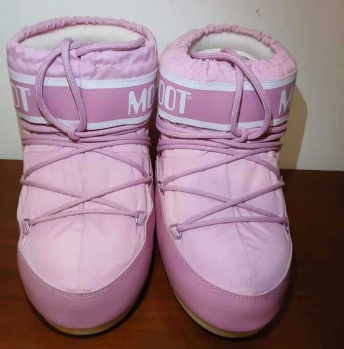 Moon boot icon low nylon roz originali 36-38