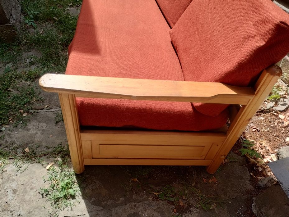 Градински комплект - дърво!