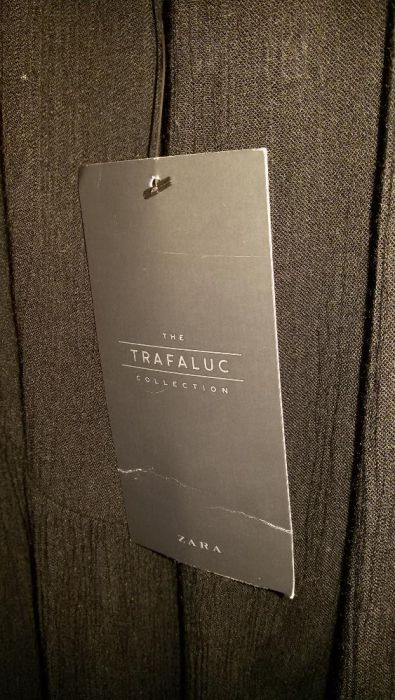 Rochie Zara stil ie cu broderie multicolora 36/S