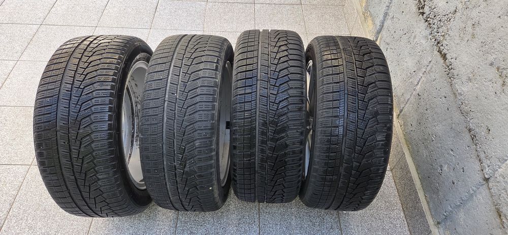 Оригинални джанти 17 цола с чисто нови гуми 225/50/17 за BMW