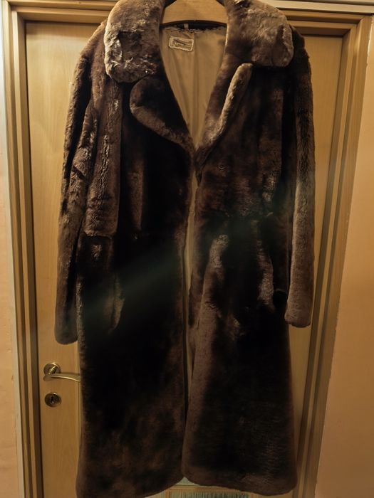 Haină de blană iarnă muton doree !