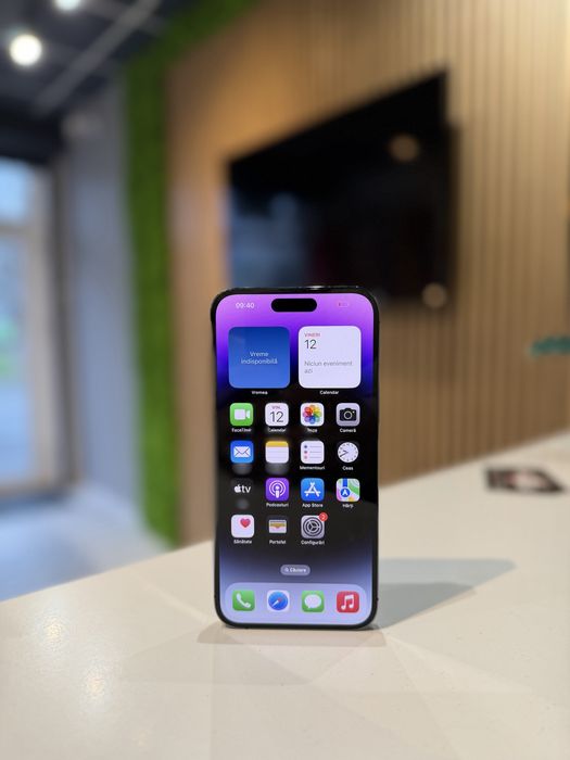 **ATS GSM**iPhone 14 Pro Max 128Gb/Baterie98%/Fact+Gar 12 luni